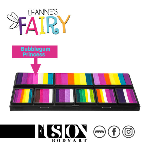 Fusion Body Art - Spectrum Palette - Leanne's Fairy Collection (Non Neon)