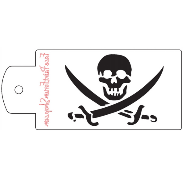 Boost Stencil Set - Skull & Swords