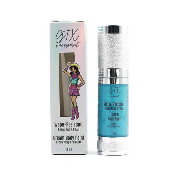 GTX Facepaint - Water-Resistant Cream Body Paint - Bootcut Blue