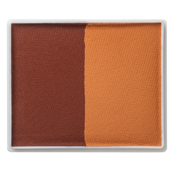 TAG Face Paint - Split Cake - Brown/Mid Brown - 50 grams