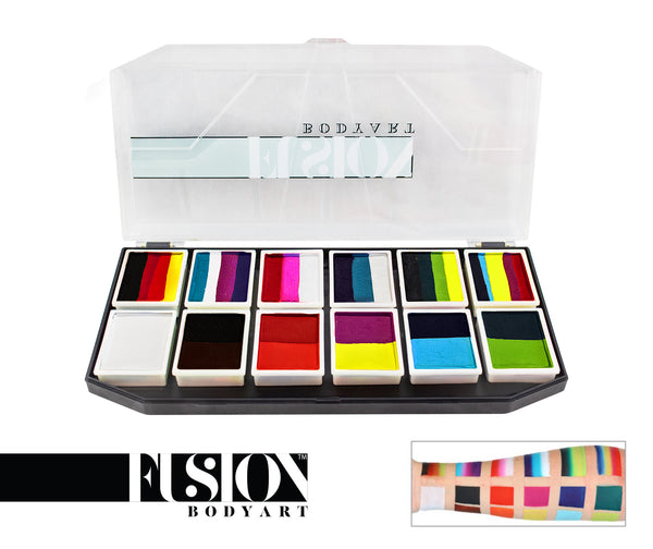 Fusion Body Art - Face Painting Palette - Carnival Kit