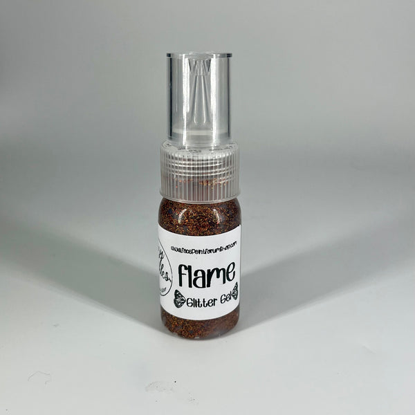 Suzy Sparkles Glitter Gel - Flame - Fine