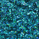 Suzy Sparkles Glitter - Holographic Jade - Chunky - 1 oz Bag