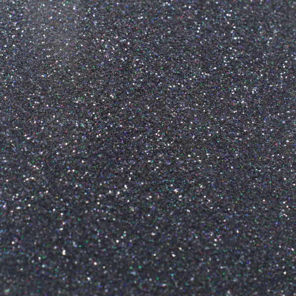 Suzy Sparkles Glitter - Holographic Black - Fine - 1 oz Bag