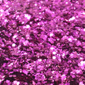 Suzy Sparkles Glitter - Metallic Fuchsia - Chunky - 2 oz Bag