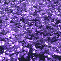 Suzy Sparkles Glitter - Metallic Purple - Chunky - 2 oz Bag