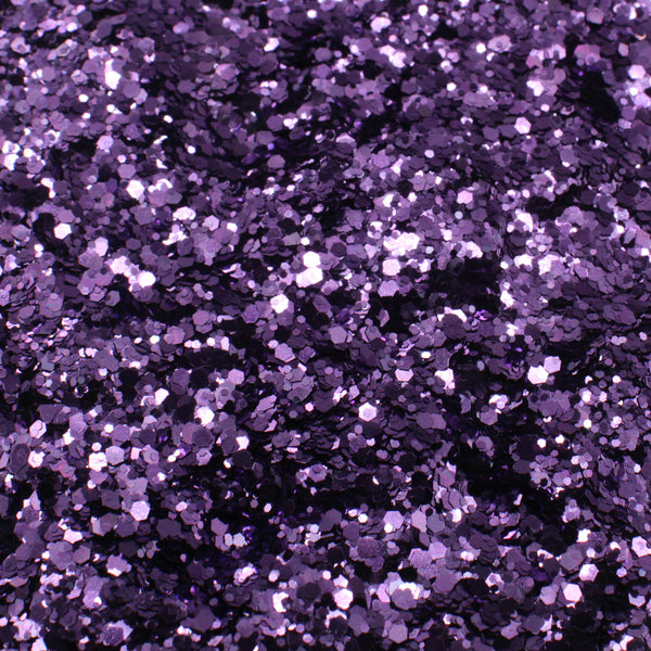 Suzy Sparkles Glitter - Metallic Lavender - Chunky - 2 oz Bag