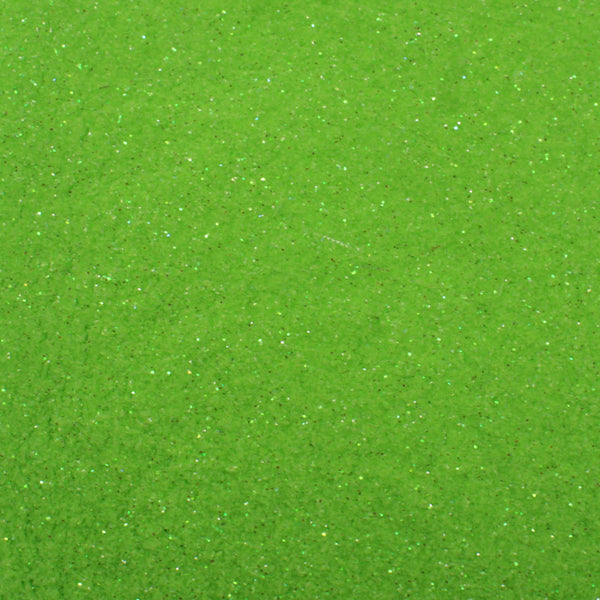Suzy Sparkles Glitter - Iridescent Neon Green - Fine - 1 oz Bag