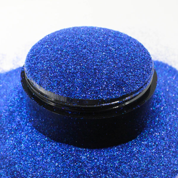 Suzy Sparkles Glitter - Holographic Blue - Fine - 1 oz Bag