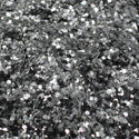 Suzy Sparkles Glitter - Metallic Silver - Chunky - 2 oz Bag