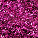 Suzy Sparkles Glitter - Metallic Bright Pink - Chunky - 2 oz Bag
