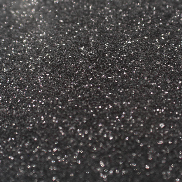 Suzy Sparkles Glitter - Metallic Black - Fine - 2 oz Bag