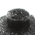 Suzy Sparkles Glitter - Metallic Black - Chunky - 2 oz Bag