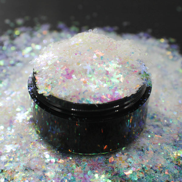 Suzy Sparkles Glitter - Sparkling Snowflake Mix - Chunky