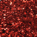 Suzy Sparkles Glitter - Metallic Bright Red - Chunky - 2 oz Bag