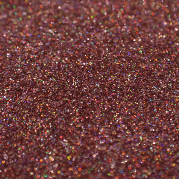 Suzy Sparkles Glitter - Holographic Light Pink - Fine - 1 oz Bag