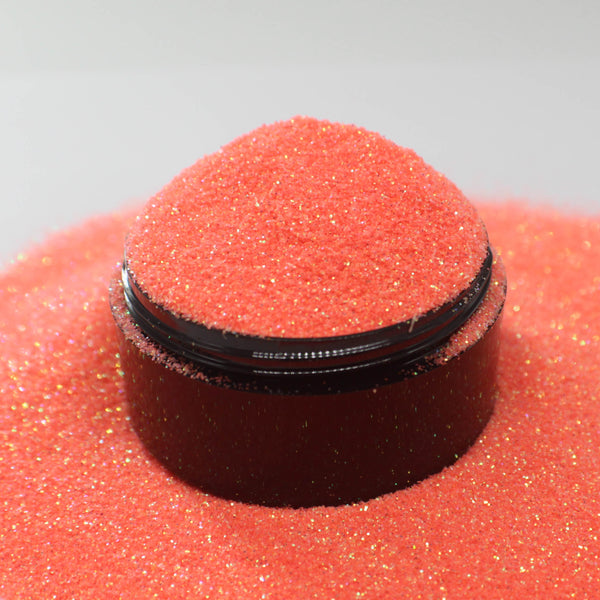 Suzy Sparkles Glitter - Iridescent Coral - High Sparkle - Fine - 1 oz Bag