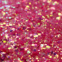 Suzy Sparkles Glitter - Iridescent Pixie Pink - Chunky - 1 oz Bag
