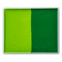 TAG Face Paint - Split Cake - Mid Green/Light Green - 50 grams