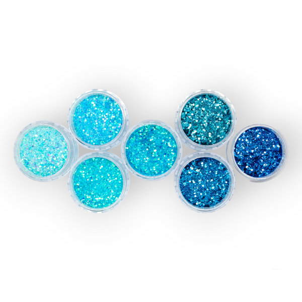 Suzy Sparkles Glitter - Chunky Glitter Stack - Mermaid