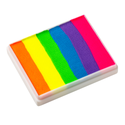 TAG Face Paint - Split Cake - Neon Rainbow - 50 grams