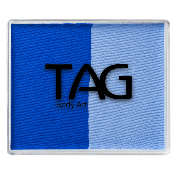 TAG Face Paint - Split Cake - Royal Blue / Powder Blue - 50 gramss