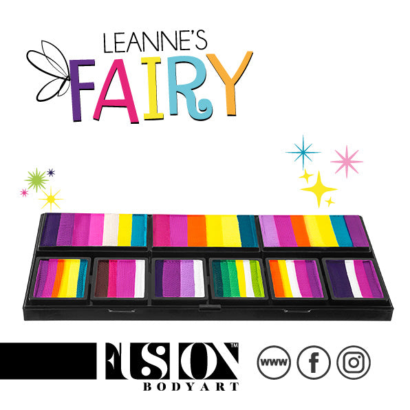 Fusion Body Art - Spectrum Palette - Leanne's Fairy Collection (Non Neon)