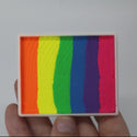 TAG Face Paint - Split Cake - Neon Rainbow - 50 grams