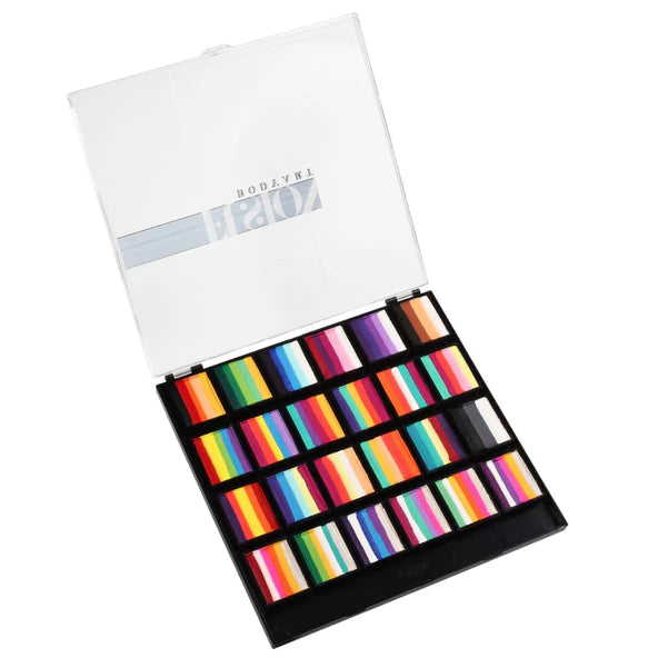Fusion Body Art - Spectrum Palette - Rainbow Paradise Palette