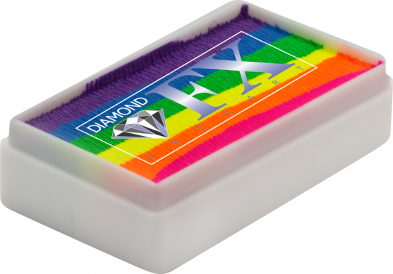 Diamond FX Face Paint - 1 Stroke Cake - Neon Nights