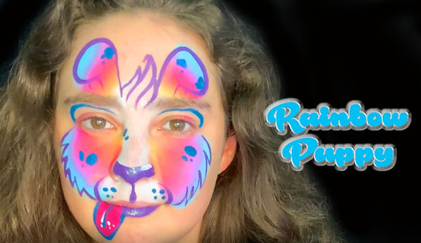 Diamond FX Face Paint - Split Cake - Happy Birthday - 50 grams