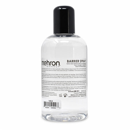 Mehron Barrier Spray - Refill - 9oz