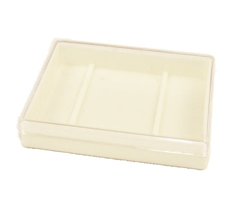 Empty 50 gram Rainbow Container - WHITE