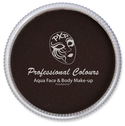 PartyXplosion Face Paint - Dark Brown 43731 - 30 grams