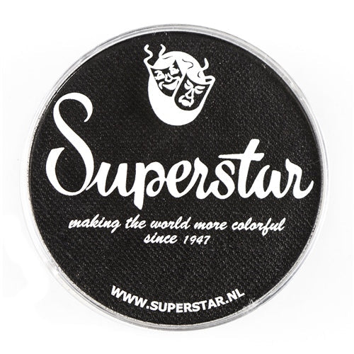 Superstar Face Paint - Line Black 163 - 16 grams