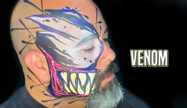 Diamond FX Face Paint - Essential Black - 30 grams