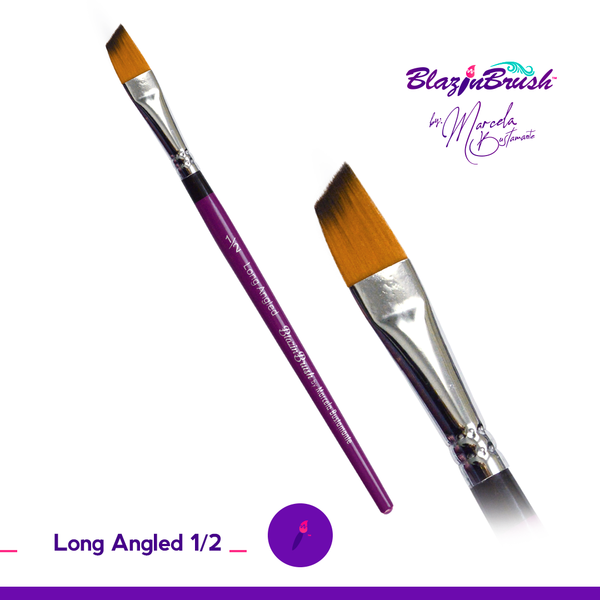 Blazin Brush - Long Angled 1/2 inch