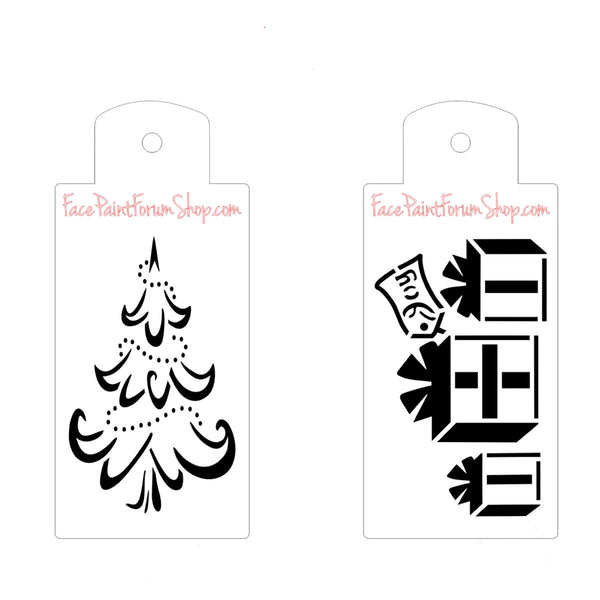Boost Stencil Set - Christmas Tree and Presents