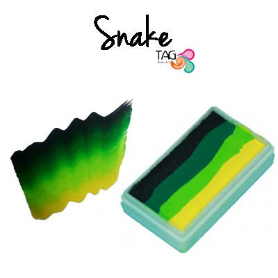 Tag Face Paint 1-Stroke Split Cake - Leaf Yellow (30g)