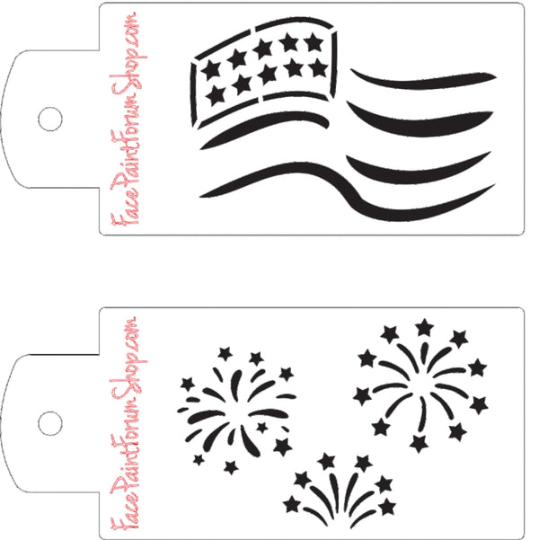 Boost Stencil Set - Patriotic