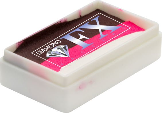 Diamond FX Face Paint - 1 Stroke Cake - Strong Rose