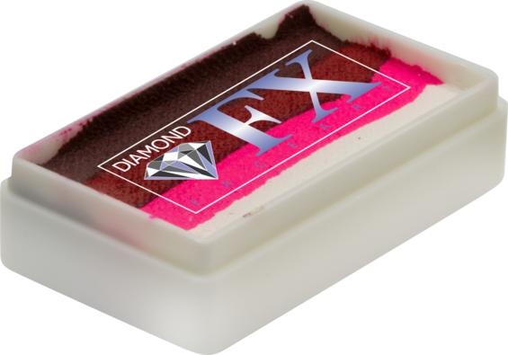 Diamond FX Face Paint - 1 Stroke Cake - Evil Rose