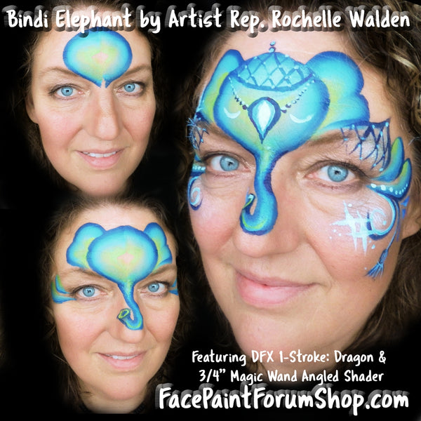 Diamond FX Face Paint - 1 Stroke Cake - Dragon