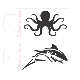 Boost Stencil Set - Shark/Octopus