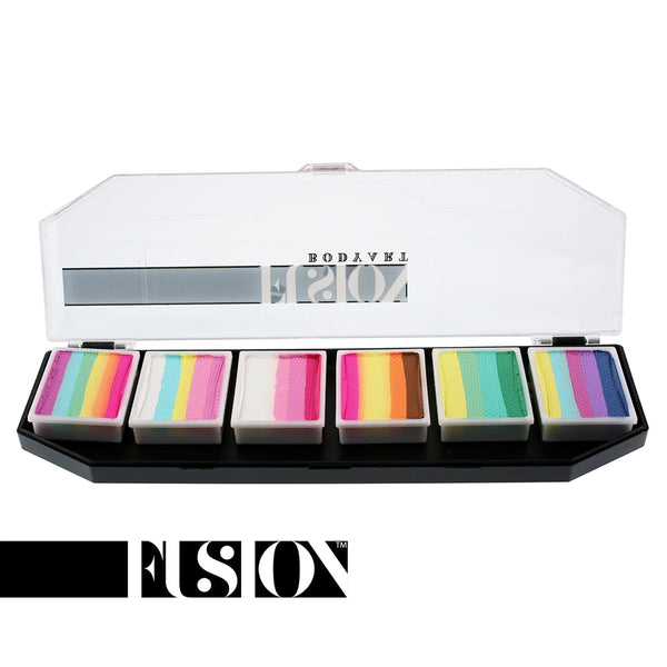 Fusion Body Art - Lodie Up Cute Pastel Rainbow Palette