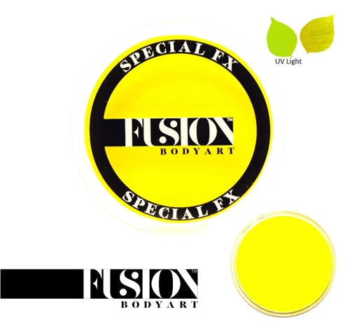 Fusion Body Art - UV Neon Yellow - 32 grams