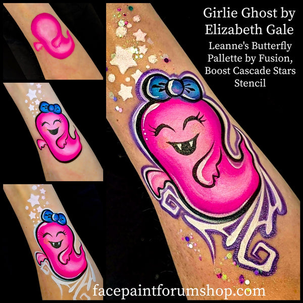 Fusion Body Art - Spectrum Palette - Leanne's Butterfly (Non Neon)
