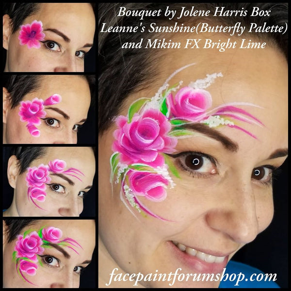 Fusion Body Art - Spectrum Palette - Leanne's Butterfly (Non Neon)