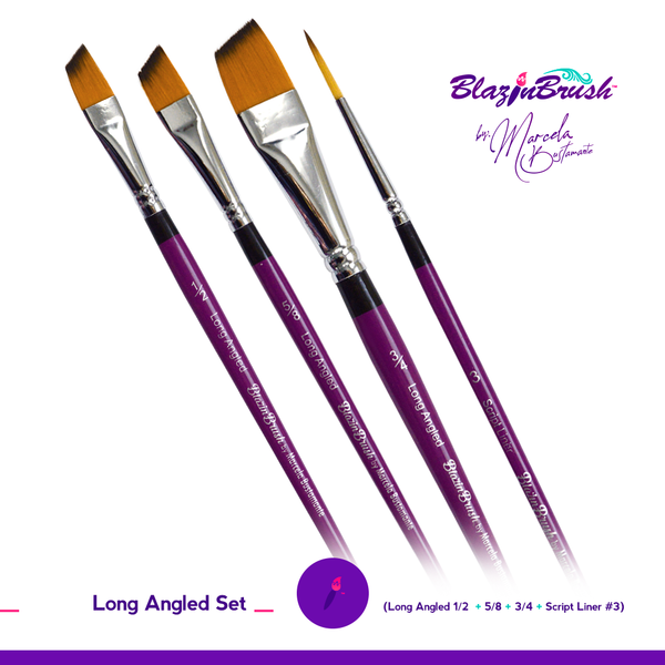 Blazin Brush - Long Angled Set - 3rd. Collection