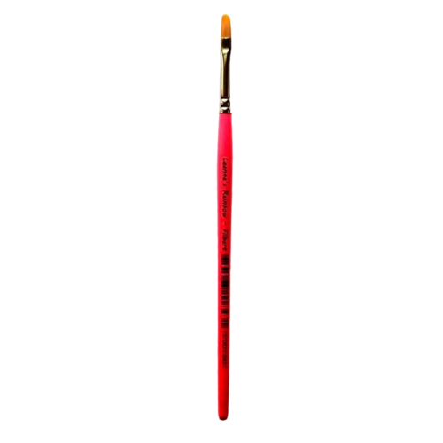 Leanne's Rainbow Face Painting Brush - 1/4 inch Filbert